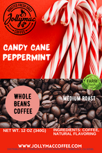 Załaduj obraz do przeglądarki galerii, Candy Cane Peppermint Cała fasola 12 uncji