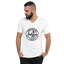 Załaduj obraz do przeglądarki galerii, T-shirt unisex z krótkim rękawem i dekoltem w szpic